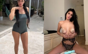 Camila Araujo famosa do tik tok pelada masturbando a buceta gostosa